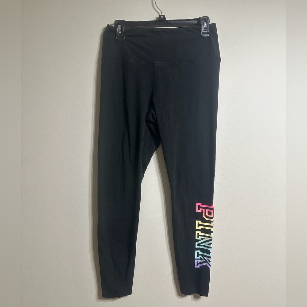 PINK Black Leggings